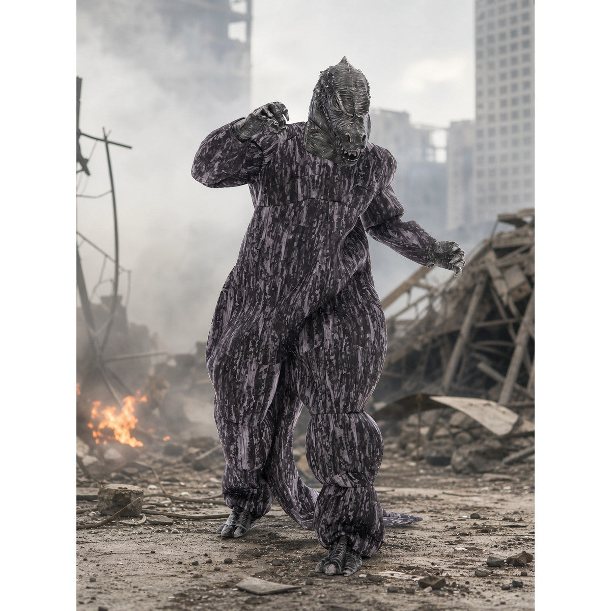 Godzilla and King Kong Monster Costume, Complete Look lifestyle view