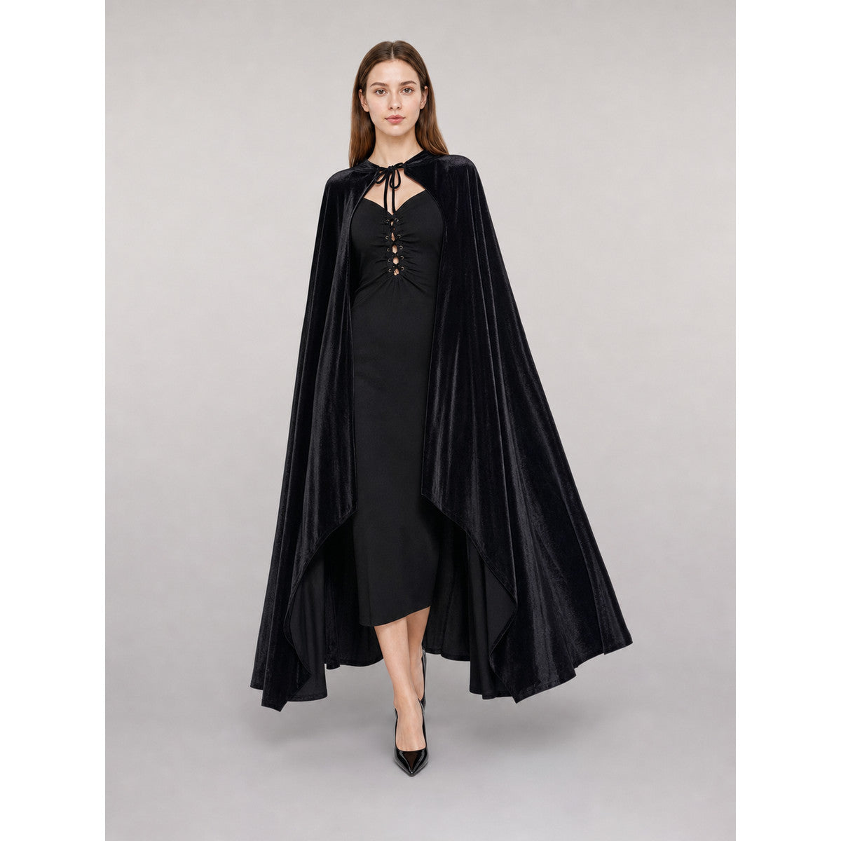Black gothic carnival dress with sleeves occasion guide