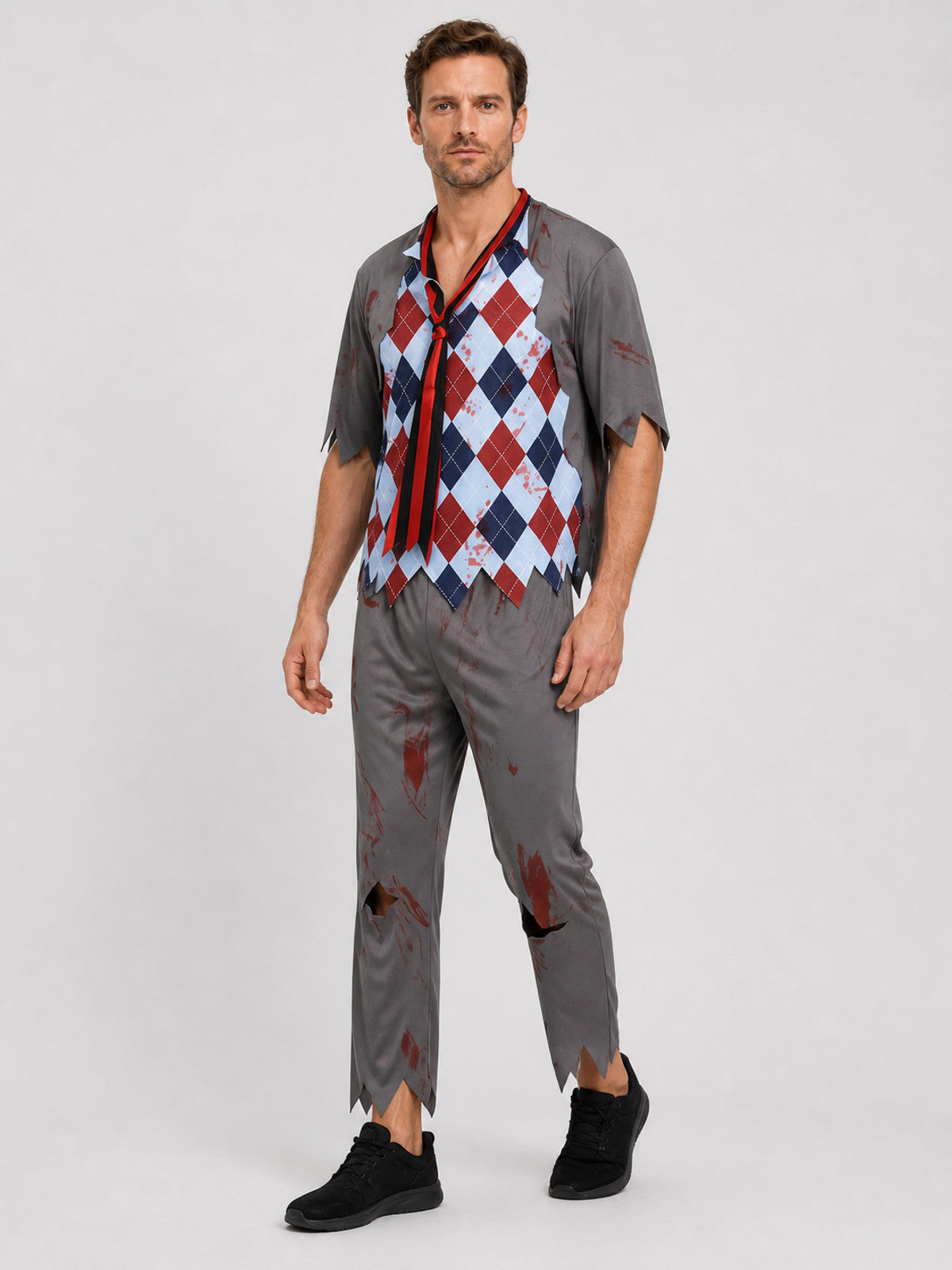 Halloween Zombie Costume, Ripped Set Costumes detail