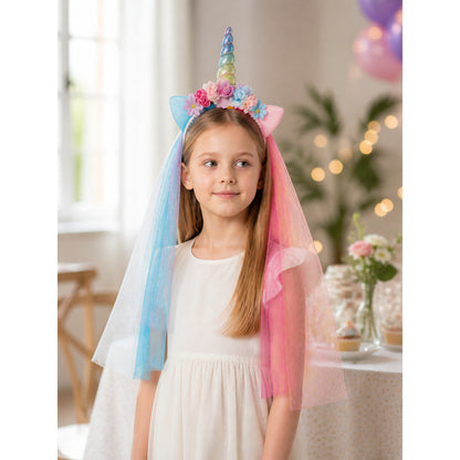 Unicorn Carnival Headband for Halloween lifestyle view
