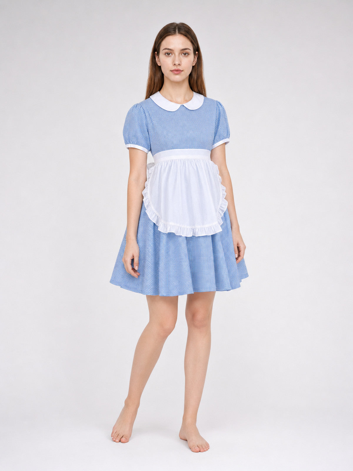 Plaid Costume Dress with Apron Costume Dresses detail