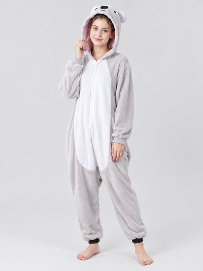 Sea Lion Hooded Pajama Jumpsuit