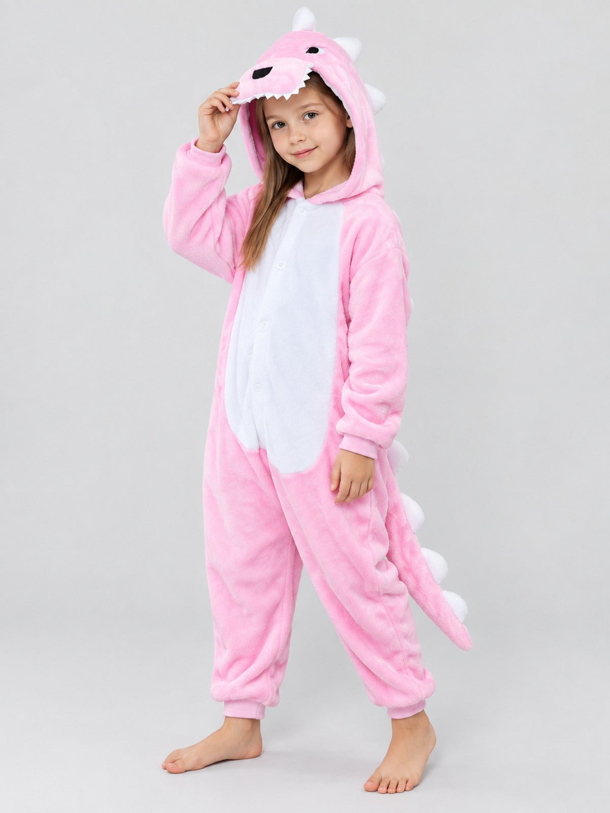 Dragon Head Hooded Kigurumi Jumpsuit
