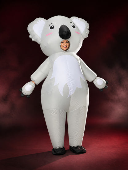 Koala Inflatable Costume, Funny Halloween Animal Onesie