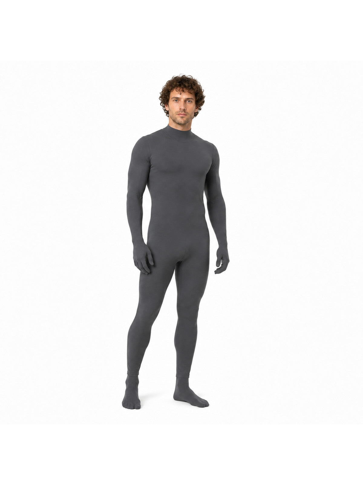 Zentai jumpsuit with covered hands and feet