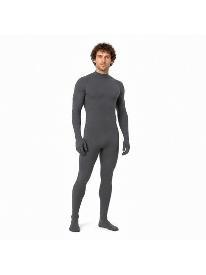 Zentai jumpsuit with covered hands and feet