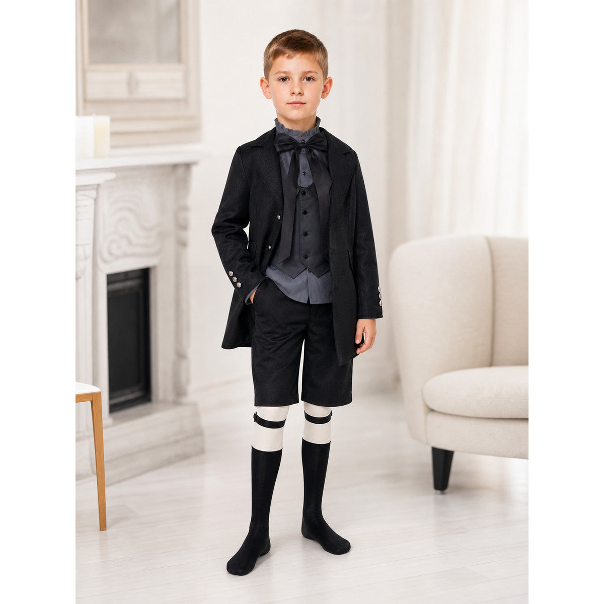 Black Butler Cosplay Costume with Accessories