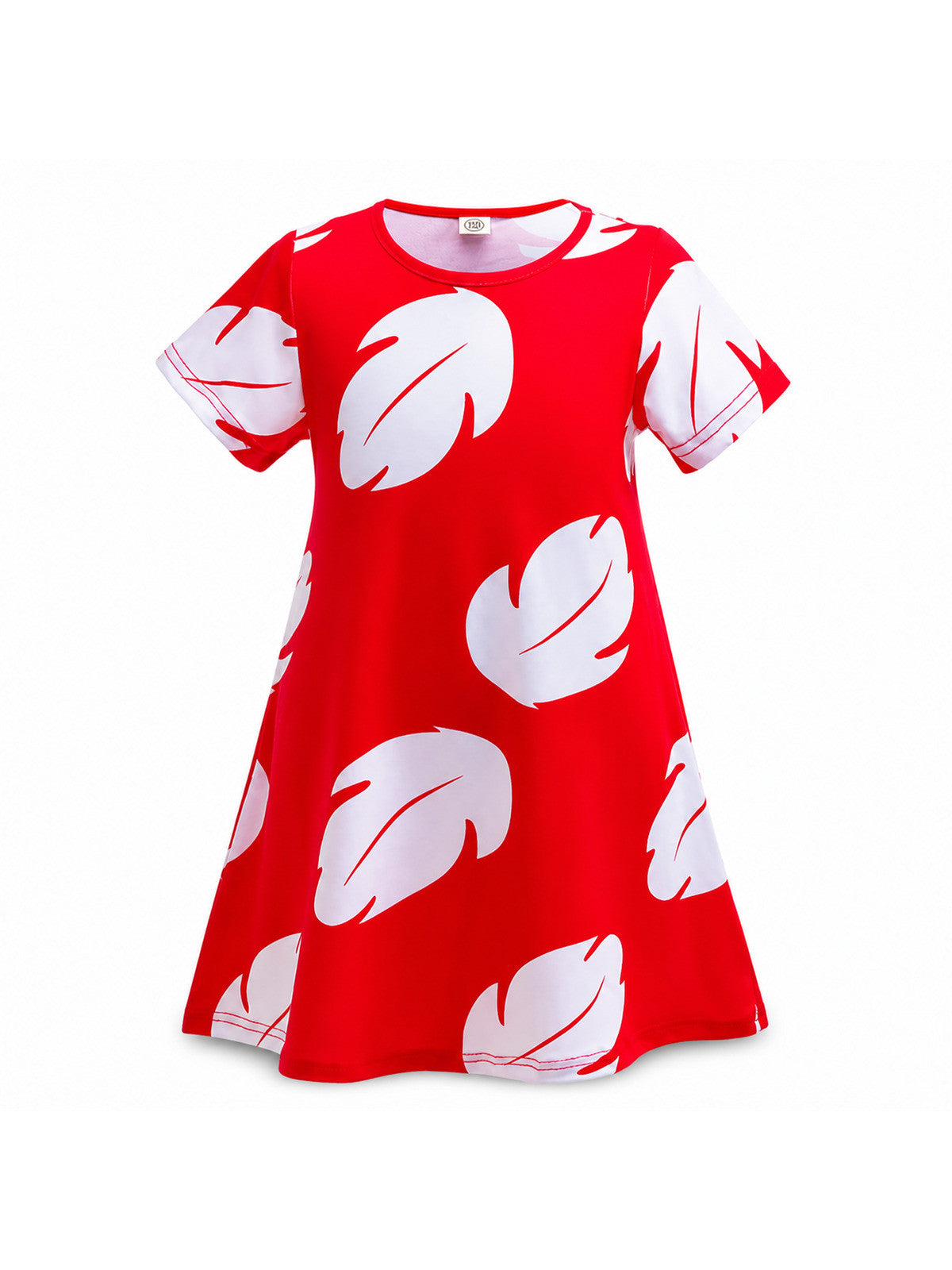 Experiment 626 Lilo Role Play Dress Hawaii Costume Children Red Frock Featured