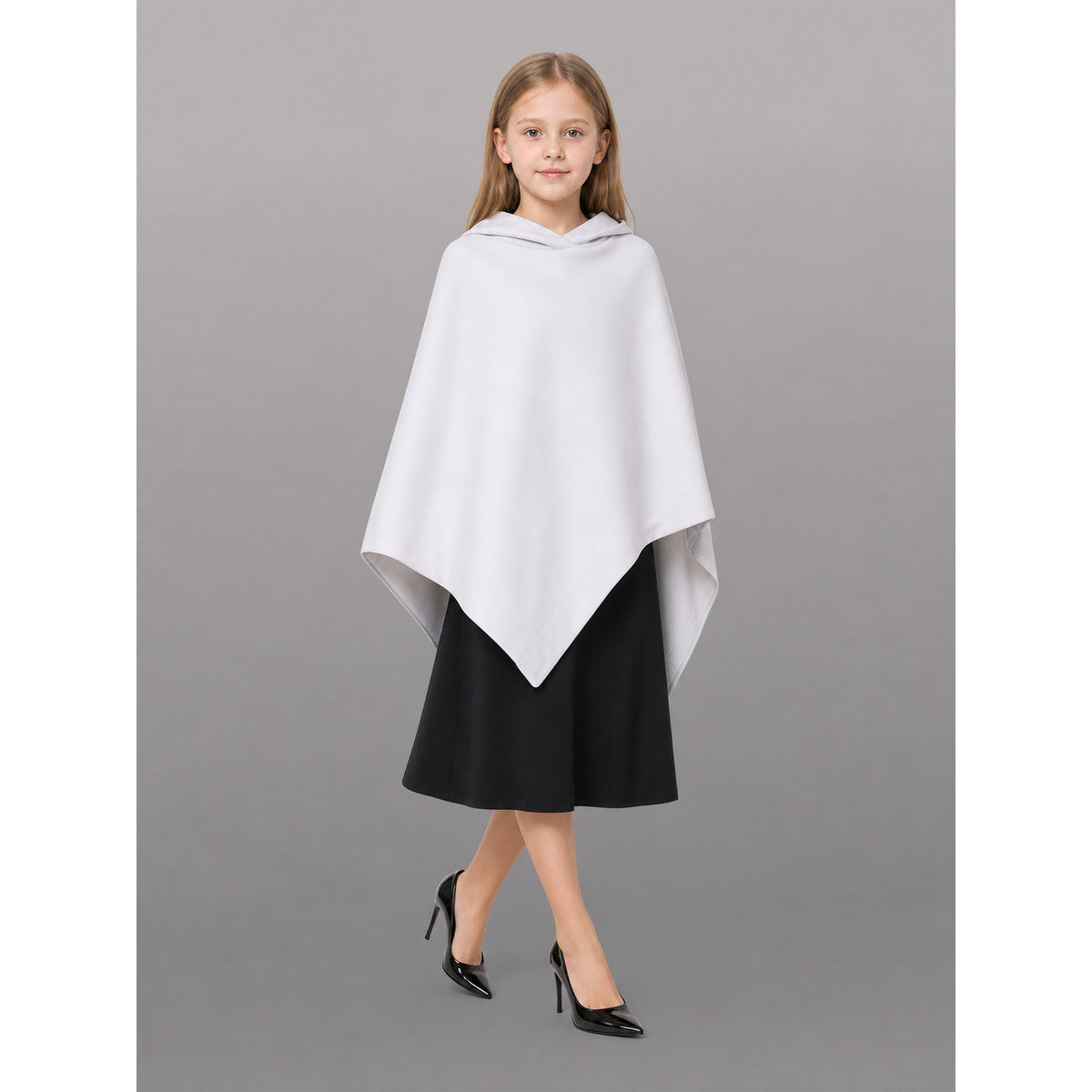 Description: White shoe covers—a pair of accessories for completing a costume and neatly covering shoes. The design consists of two identical overlays with a simple construction: the covers are worn over shoes, have open openings around the