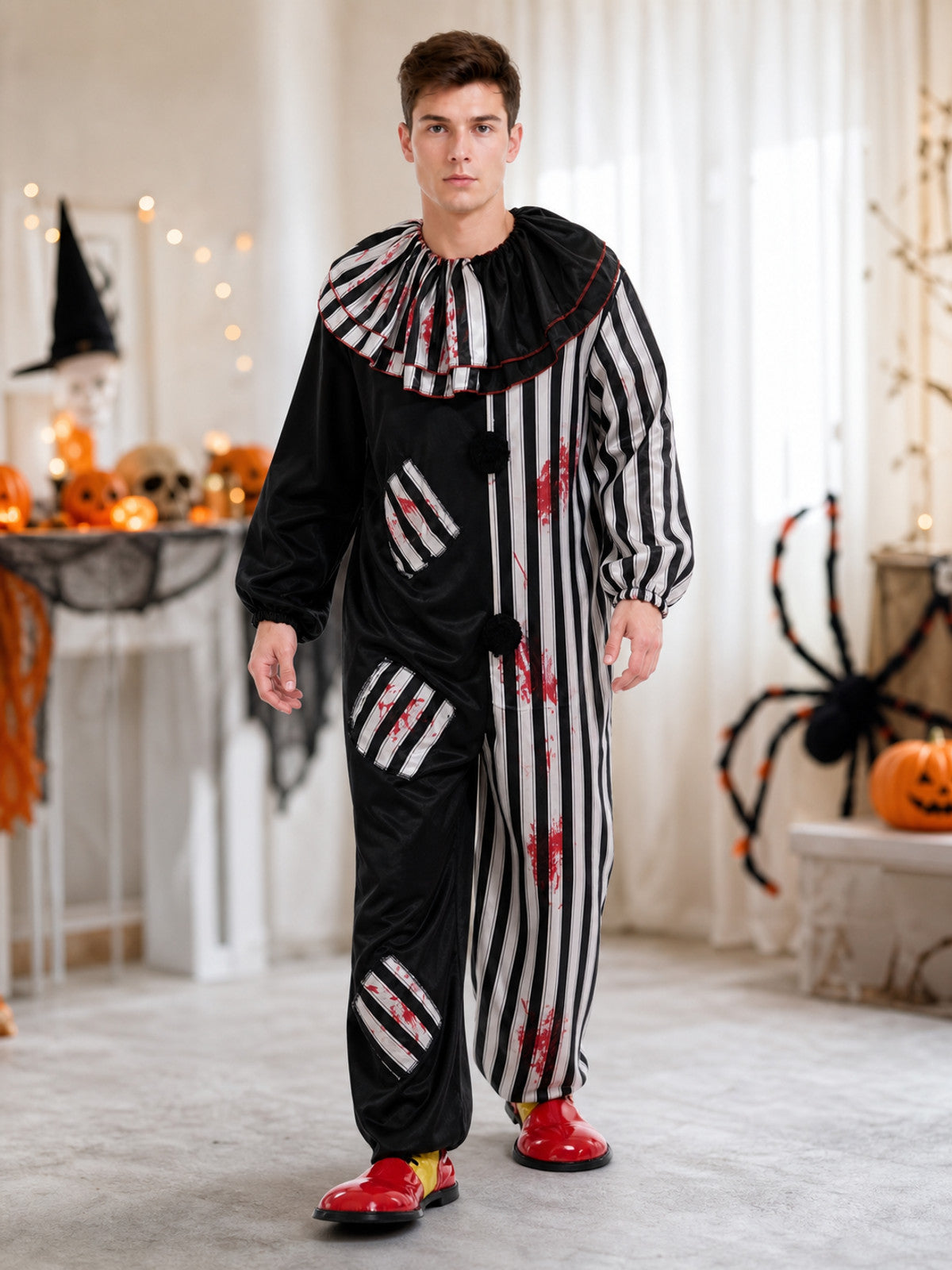 Halloween Clown Costume for a Themed Party lifestyle view