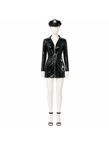 Police Costume with Belt and Handcuffs Costumes detail