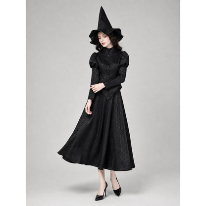 Evil Witch Cosplay Costume with Hat
