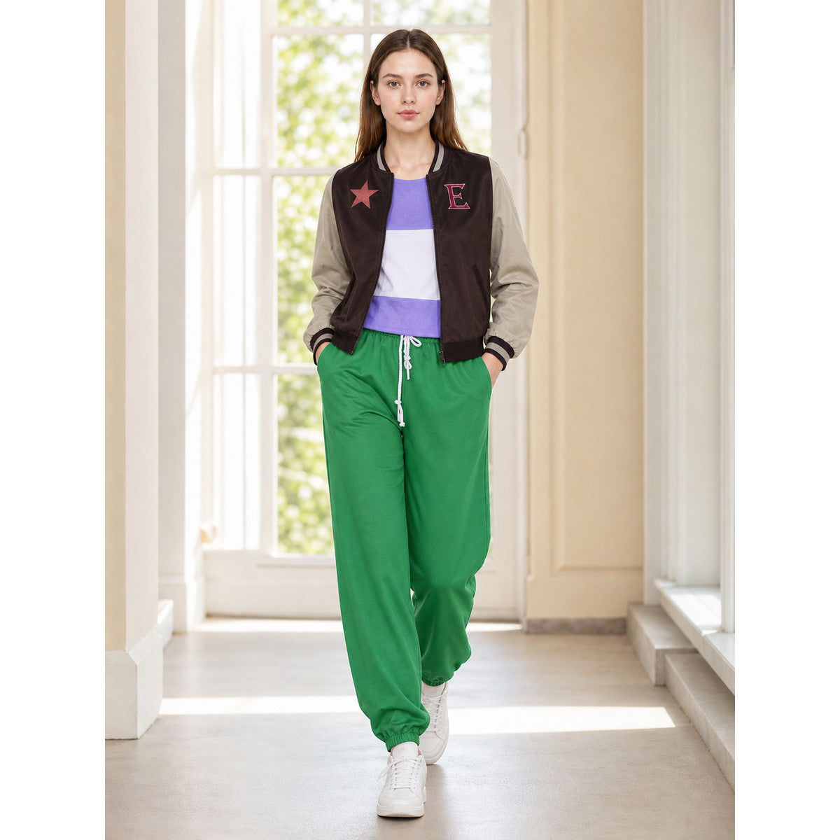 Cosplay Costume: Hat, Jacket, Sweater, and Pants lifestyle view