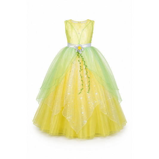 Fairy Tale Princess Skirt for Parties and Performances on-model view
