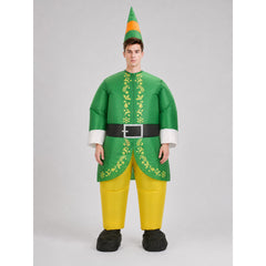 Festive carnival costume with hat