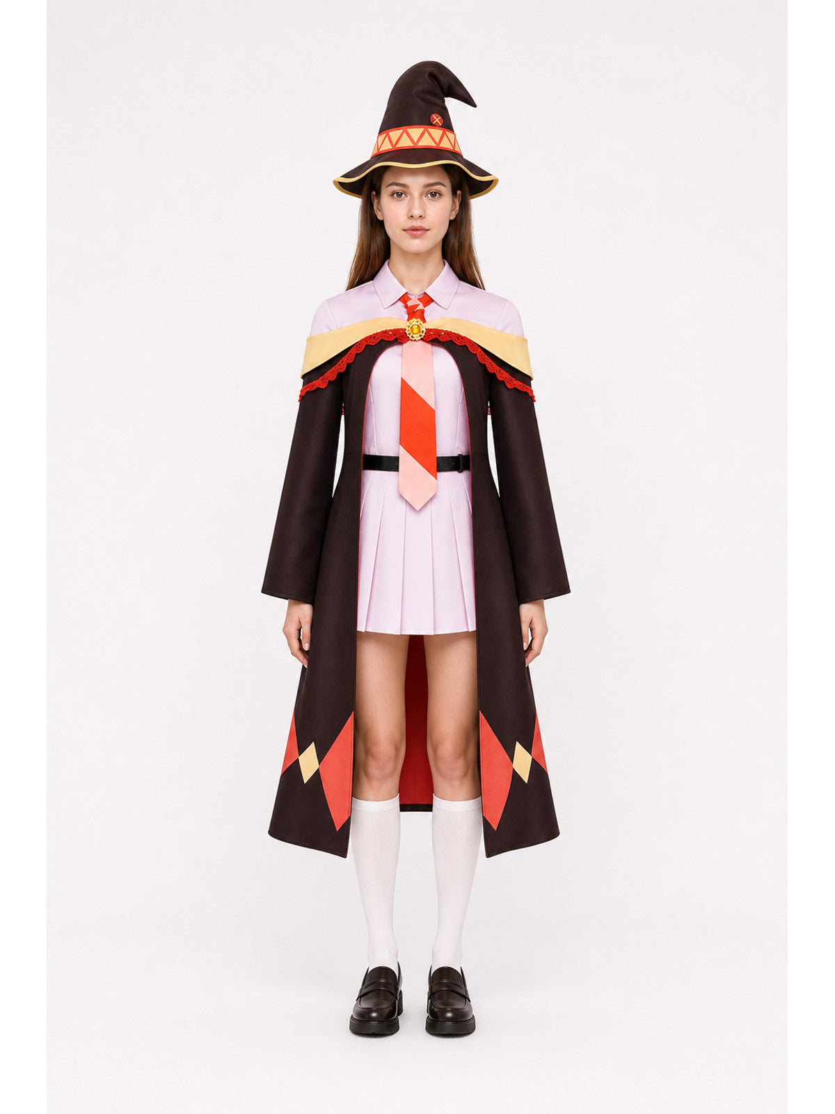 Cosplay Costume with Pointed Hat, 6 Pieces main product view