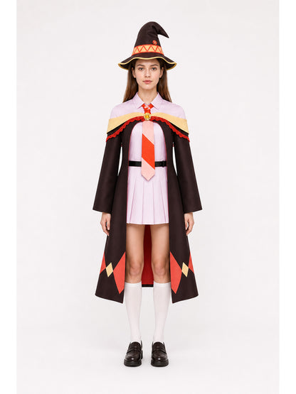 Cosplay Costume with Pointed Hat, 6 Pieces main product view