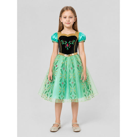 Children's Princess Costume, Full-Skirt Dress on-model view