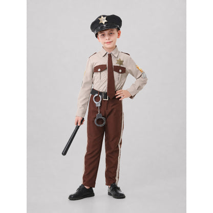 Sheriff Costume for Halloween and Stage Performances