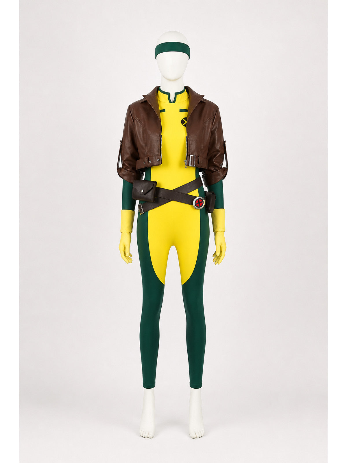 Rogue X-Men Cosplay Costume with Accessories main product view