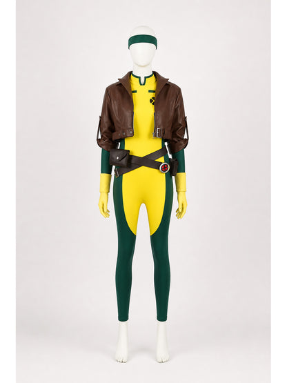 Rogue X-Men Cosplay Costume with Accessories main product view