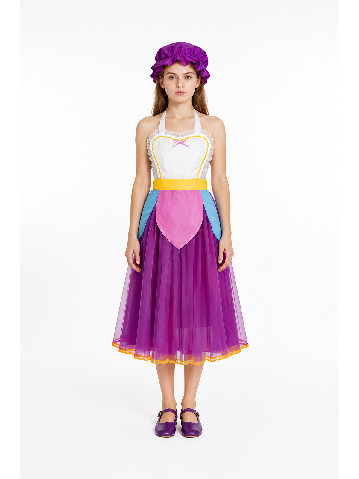 Teapot Cosplay Costume with Dress and Hat main product view