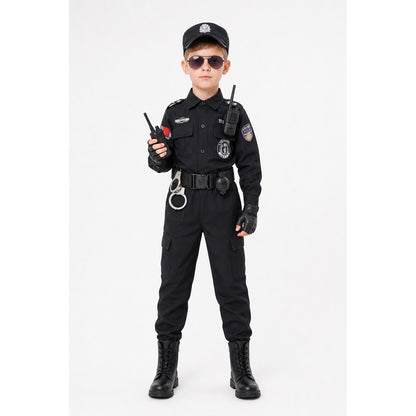 Children’s Police Officer Costume with Accessories main product view