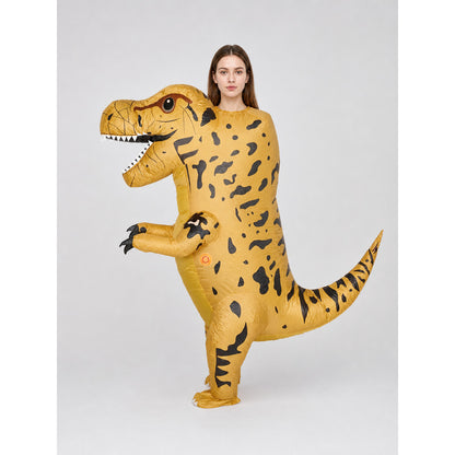 Inflatable Tyrannosaurus Rex Dinosaur Costume for Parties