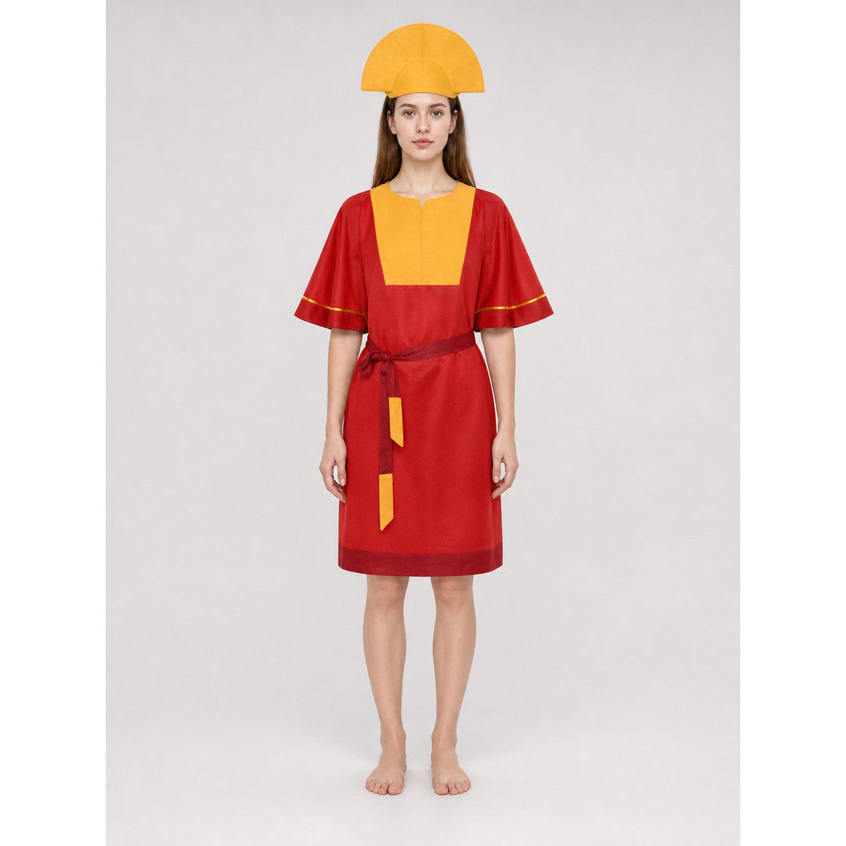 The Emperor's New Groove Character Cosplay Costume on-model view