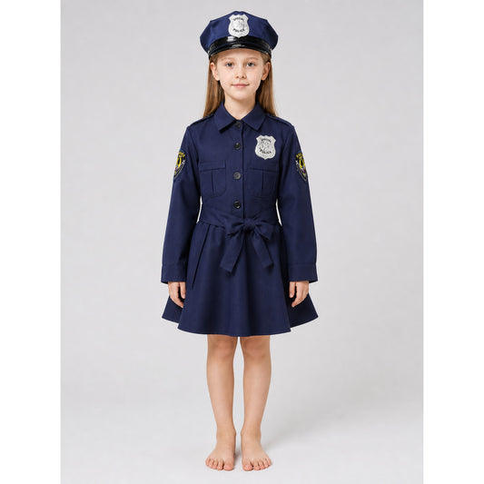 Police-Style Costume with Cap