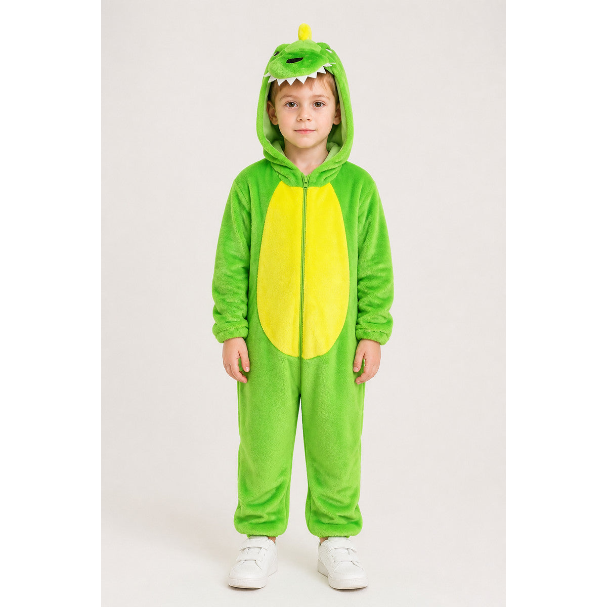 Dinosaur Kigurumi with Tail and Hood for Kids main product view