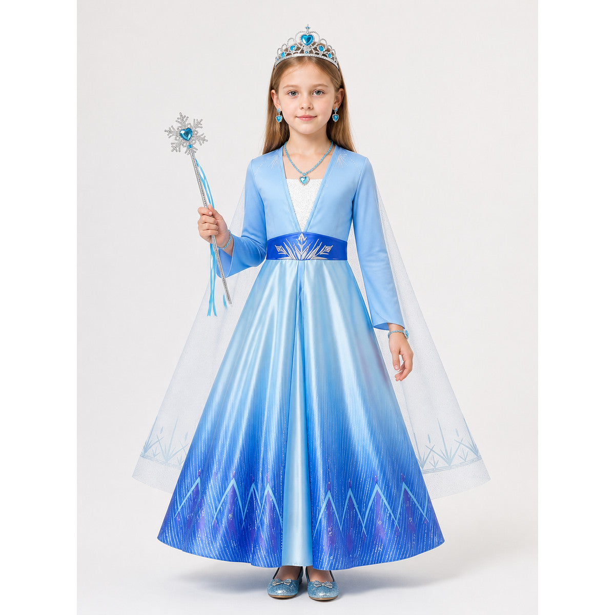 Ice Princess Halloween Carnival Costume