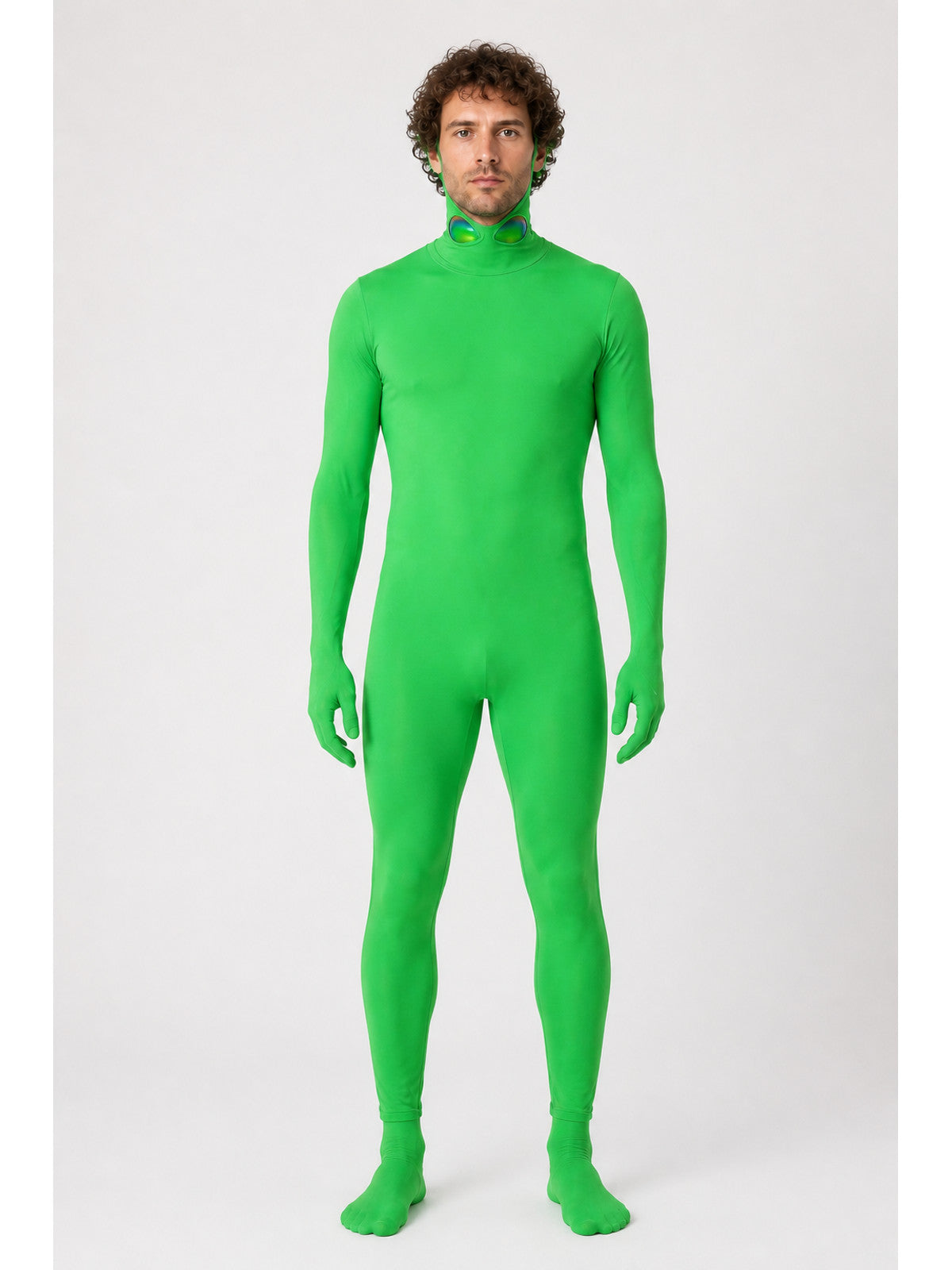 Alien Costume with Mask for Halloween main product view