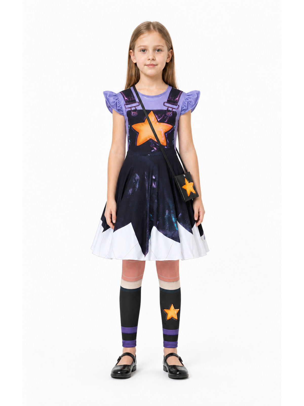 Poppy Playtime Princess Lily Dress Set with Star main product view