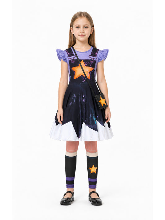 Poppy Playtime Princess Lily Dress Set with Star main product view