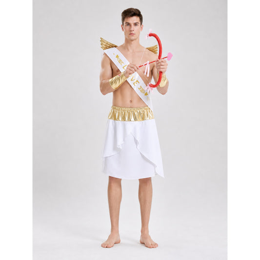 Cupid Costume with Wings and Bow