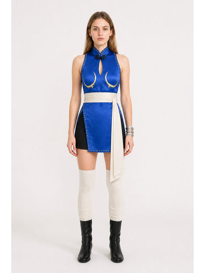 Chun-Li Cosplay Costume, Accessory Set main product view