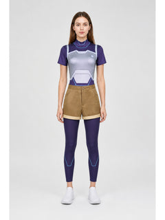 Zoe Cosplay Costume: T-Shirt, Shorts, Leggings