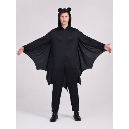 Hooded Bat Costume on-model view