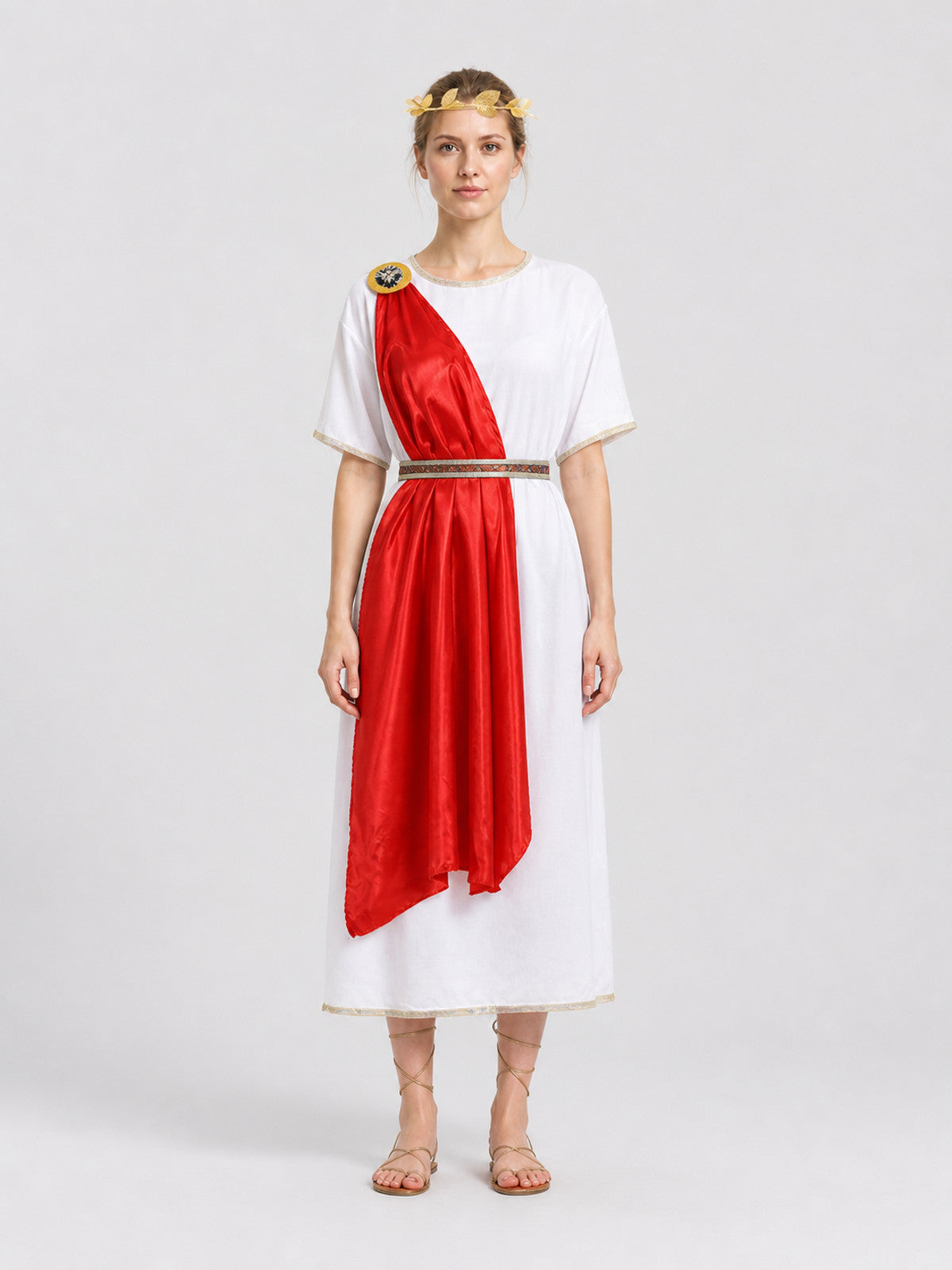 Historical Ancient Roman Costume for Cosplay on-model view