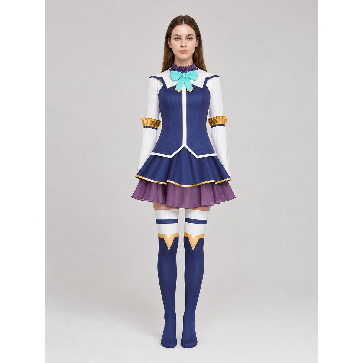 Star Wars-inspired cosplay costume with accessories