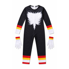 Shadow the Hedgehog Kids' Black Cosplay Carnival Costume for Halloween