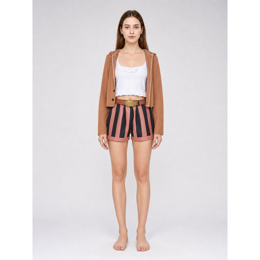 Poni cosplay costume from One Piece with jacket and shorts