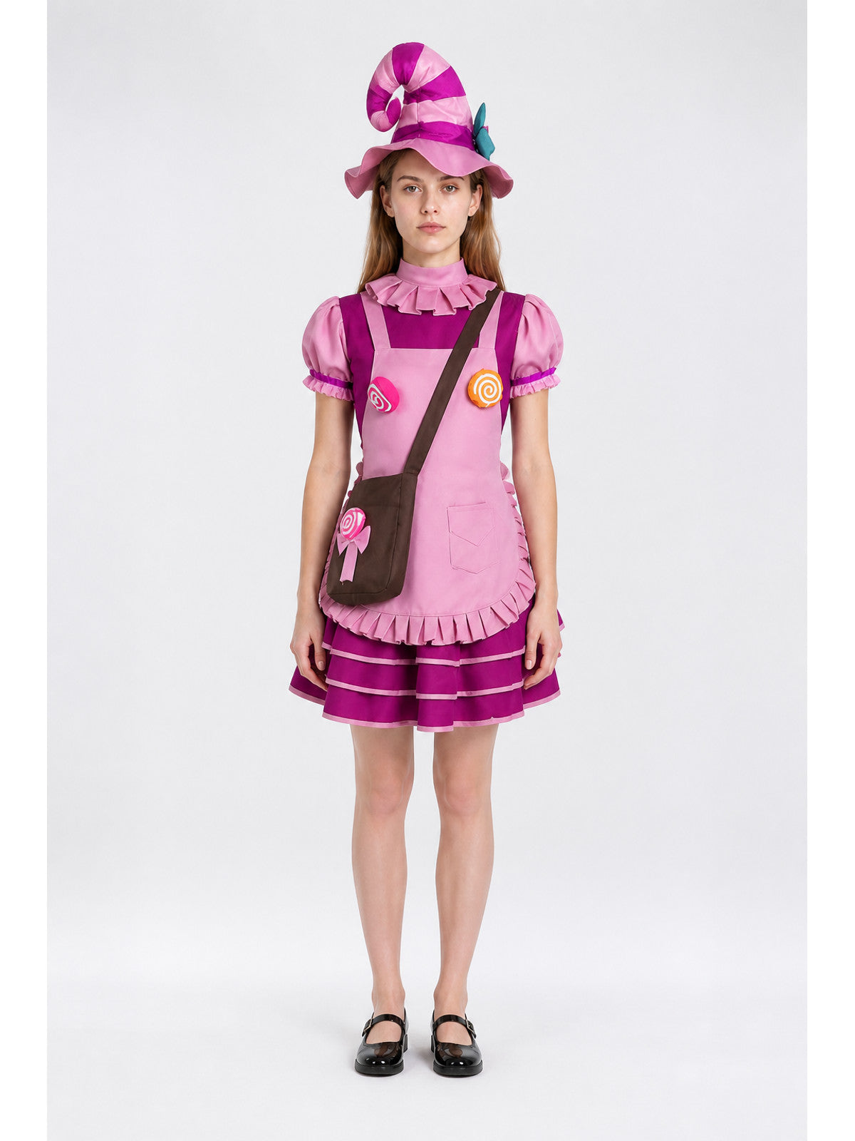 Stage Costume with Apron, Hat, and Ruffles main product view