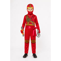 Ninja Cosplay Costume with Mask and Accessories