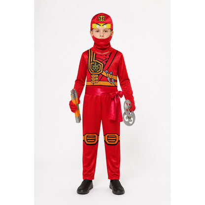 Ninja Cosplay Costume with Mask and Accessories main product view
