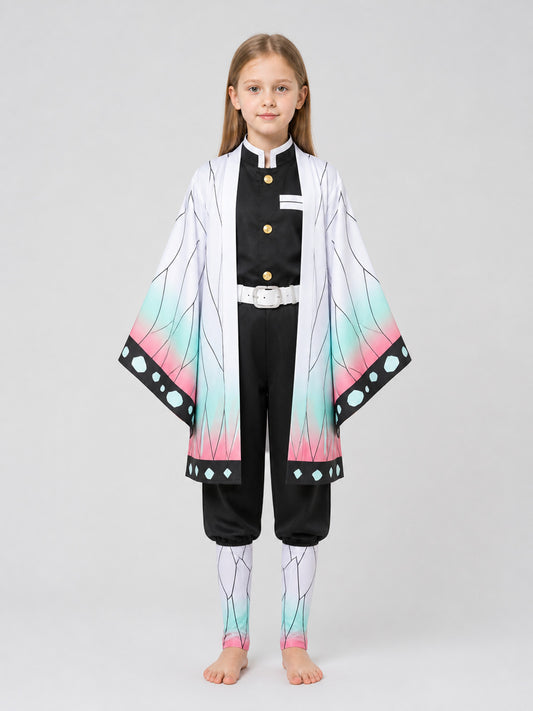 Shinobu Kocho Cosplay Costume, Cape Set on-model view