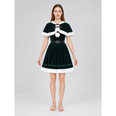 Reindeer Costume: Dress, Cape, and Accessories