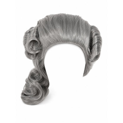 Gray Carnival Colonial-Style Wig