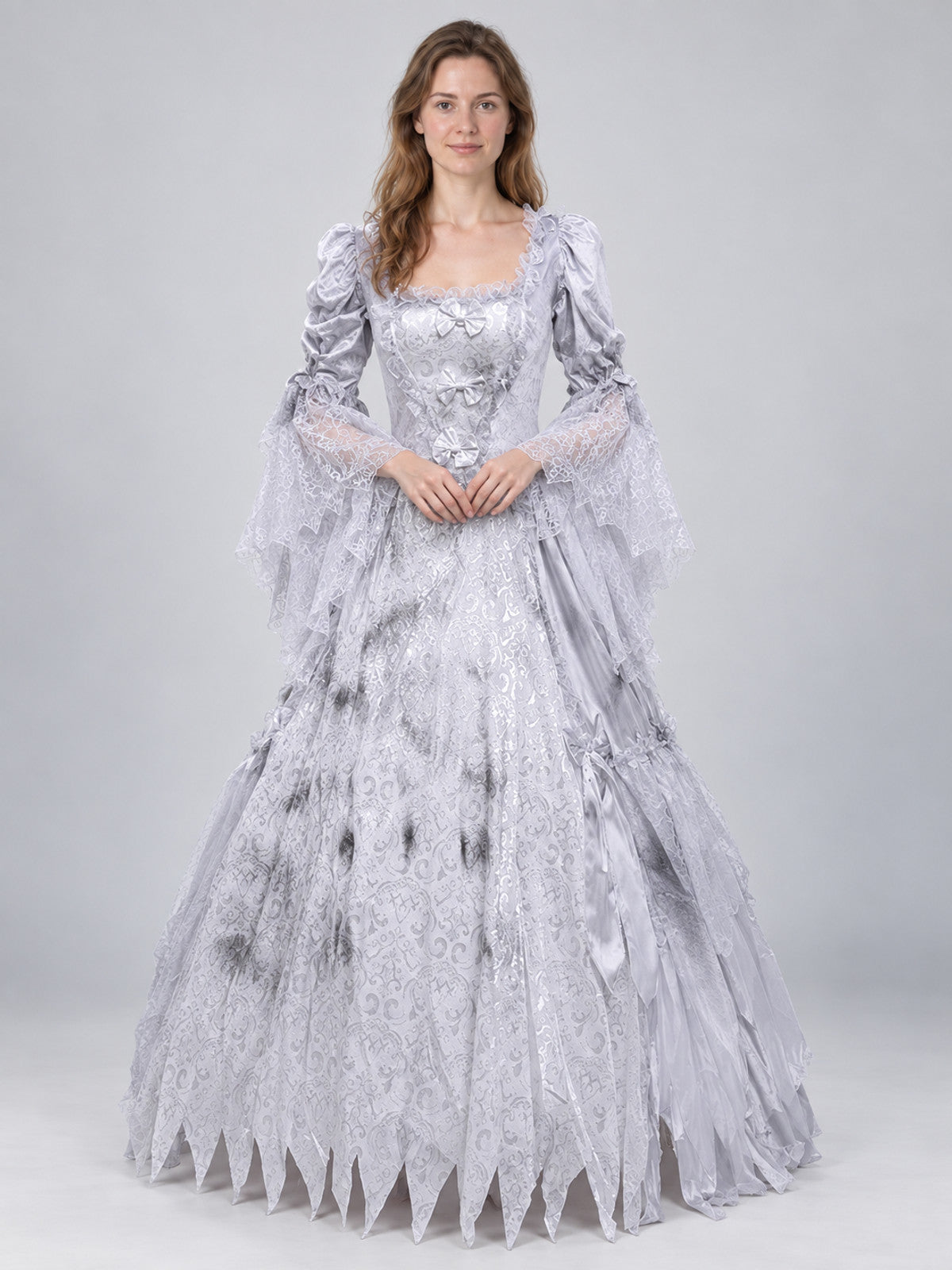 Ghost Costume with Lace and Bow